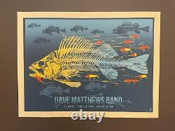05/03/2019 Dave Matthews Band Poster Memphis, TN #219/450 Crash Into Me