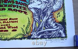 1996 Emek Signed & Doodled Horde Festival Dave Matthews Band Concert Poster Rare