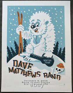 2005 Dave Matthews Band poster Limited Edition