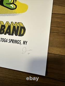 2006 Dave Matthews Band Poster Saratoga Concert Poster Signed AP Kool Aid SPAC