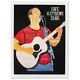 2012 Dave Matthews Band Gorge Night 2 Dave Silhouette 12 Concert Poster 9/1