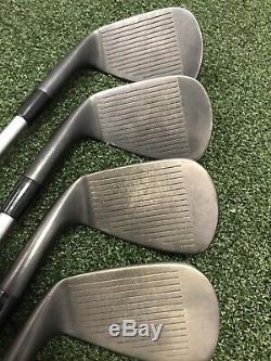 2018 Cobra Forged MB /CB DMB Black Combo Irons 3-Pw With C-Taper 120 Stiff