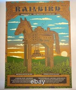2021 Railbird Fest Poster Dave Matthews, Billy Strings, My Morning Jacket Etc