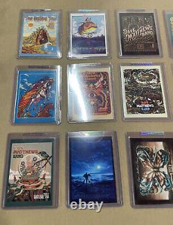 2023 Dave Matthews Band Poster Setlist GAS Trading card complete 15-card Set