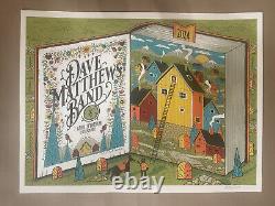 2024 Dave Matthews Band European Tour Oslo Norway poster 4-7-24 of 300 IN HAND