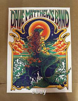 2024 Dave Matthews Band poster Jacksonville, FL 5-29-24 AP S/N #35/50 SOLD OUT