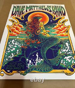 2024 Dave Matthews Band poster Jacksonville, FL 5-29-24 AP S/N #35/50 SOLD OUT