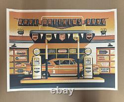 24 Offical LE Dave Matthews Band DMB Summer Tour poster Ruoff Music #939/2500