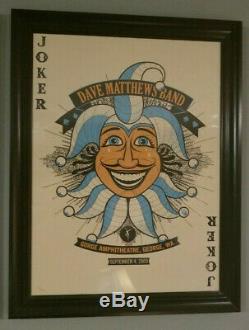 (4) Dave Matthews Band Royal Flush Spade Series Posters KIng, Queen, Jack, Joker