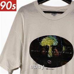 90S Dave Matthews Band Vintage Band T-Shirt White