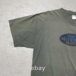 90s DAVE MATTHEWS BAND LOGO PRINT T-SHIRT VAN T SHIRT XL Used CAVE-0