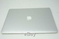 Apple MacBook Pro Core i7 2.4GHz 15in 256GB 2013 A1398 8GB DEFECTIVE DMB023
