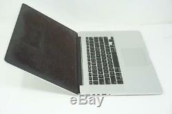 Apple Macbook Pro Core i7 2.2GHz 15in A1398 16GB 2014 DEFECTIVE AS-IS DMB028