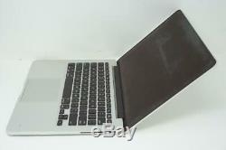 Apple Macbook Pro Core i7 2.8GHz 13in 256GB 4GB RAM A1502 2013 BROKEN DMB011
