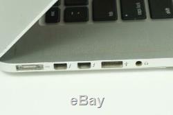 BROKEN Apple Macbook Pro Core i7 2.3GHz 15in 256GB A1398 2012 16GB RAM DMB027