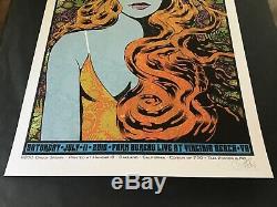 Chuck Sperry Dave Matthews Band poster Virginia Beach 2015 AP MINT CONDITION