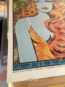 Chuck Sperry Dave Matthews Band poster Virginia Beach 2015 AP Mint VB Print