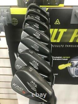 Cobra King Forged CB/MB Combo DMB Black Irons-4-PW-KBS $ Taper-FREE SHIPPING
