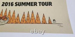 D2 Rare Collection Dave Matthews Band Summer 2016 Tour Poster Numbered
