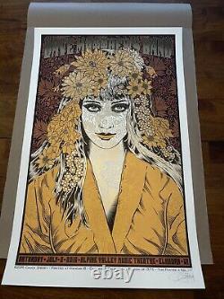 DAVE MATTHEWS BAND 7/2/2016 Alpine Valley poster by Chuck Sperry Signed #1048