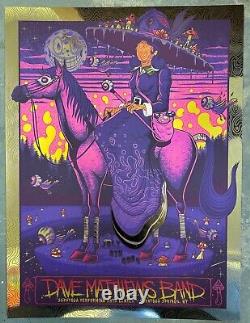 DAVE MATTHEWS BAND Gold FOIL Poster AP 7/6/24 PREORDER /35 SPAC