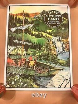 DAVE MATTHEWS BAND Gorge 09/06/15 50th Show LANDLAND Poster #775/1460 2015 RARE