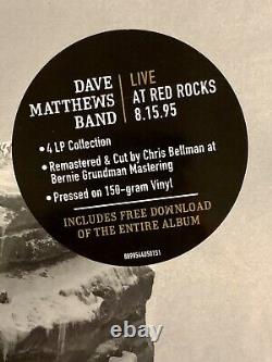 DAVE MATTHEWS BAND LIVE AT RED ROCKS, 8.15.95 Vinyl Digital Download DMB