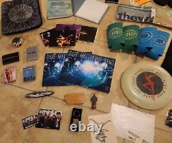 DAVE MATTHEWS BAND Memorabilia Lot 75+ Warehouse Tour Show Items Gorge Rare New