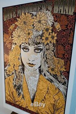 DAVE MATTHEWS BAND - Original 2016 Alpine Valley poster signed by Chuck Sperry