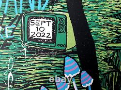 DAVE MATTHEWS BAND POSTER Artist ED. FIDDLER'S GREEN James Eads 2022 S&N XX/90