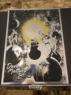 DAVE MATTHEWS BAND Poster Band In Space Foil Variant Budich