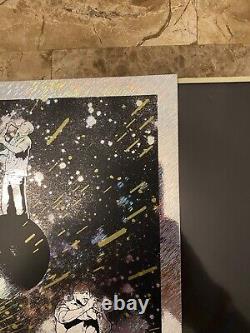 DAVE MATTHEWS BAND Poster Band In Space Foil Variant Budich