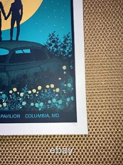 DMB 2021 Merriweather Moon Poster Methane Studios Art Sold Out Rare Columbia MD