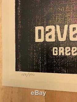 DMB Dave Matthews Band Los Angeles Greek Theater 9/9/09 Surfer Girl Poster