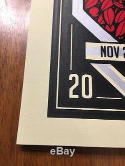 DMB Dave Matthews Band Poster Columbus, OH Ohio State 11/27/18 NR MINT #/755