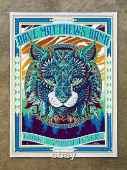 DMB Gorge Amphitheatre 2021 Poster (Regular Edition/FAST SHIPPING)