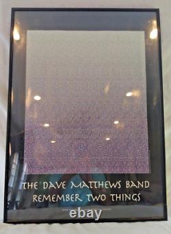 Dave Mathews Band Poster Remember Two Things Vintage Bamarags 1993
