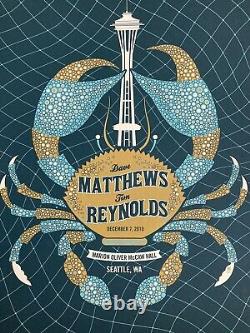 Dave Matthews And Tim Reynolds Poster, Seattle, WA 12/7/10