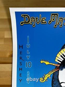 Dave Matthews Band 2004 EMEK poster Hershey Park Stadium PA