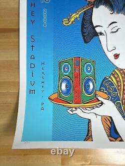 Dave Matthews Band 2004 EMEK poster Hershey Park Stadium PA