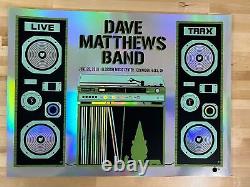 Dave Matthews Band 2010 Methane poster Cuyahoga Falls, OH FOIL