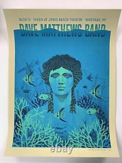 Dave Matthews Band 2013 Methane poster Wantagh, NY Jones Beach