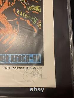 Dave Matthews Band 2015 VA Beach Show Poster Sperry SE #441/750 Rare MINT