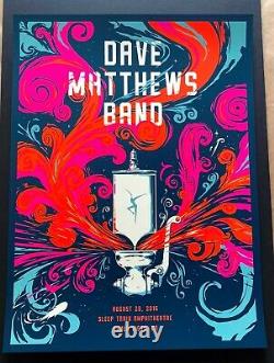 Dave Matthews Band 2016 Sleep Train Chula Vista CA 8/26/16 Concert Poster DMB