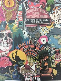 Dave Matthews Band 2017 Methane Studios poster 25th Anniversary
