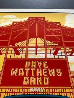 Dave Matthews Band 2019 Bradley Asbury Park NJ 9/22/19 Methane Print DMB Poster