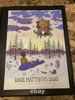 Dave Matthews Band 2019 Fiddler's Green CO Marq Spusta Silver Edition ##/90