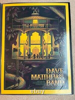 Dave Matthews Band 2019 PNC Music Pavillion CHARLOTTE Labeled T/P (Test Print)