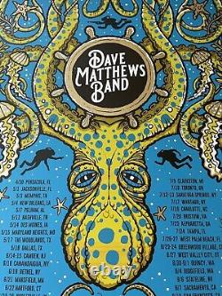Dave Matthews Band 2019 Summer Tour poster
