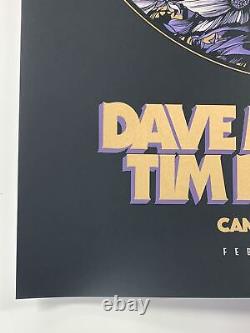 Dave Matthews Band 2020 Ken Taylor poster Cancun, MEX Moon Place